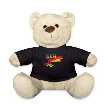Allemagne Vélo - Nounours - noir - Devant