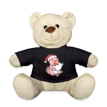 Poulet Noël Sommeil Sommeil Sommeil Sommeil - Nounours - noir - Devant