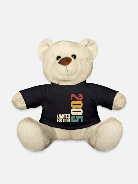 18. Geburtstag Jahrgang 2005 18 Jahre - Teddy - Schwarz