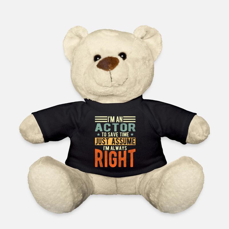 Schauspieler - Teddy - Schwarz
