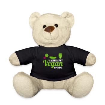 Existe-t-il des options végétaliennes - Vegan - Nounours - noir - Devant