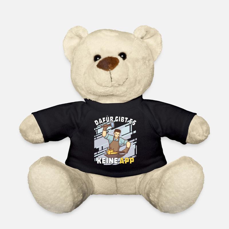 SCHMIED DAFÜR GIBT ES KEINE APP - Teddy - Schwarz