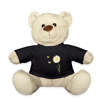 Zwei kleine und niedliche Bienen - Teddy - Schwarz - Vorne