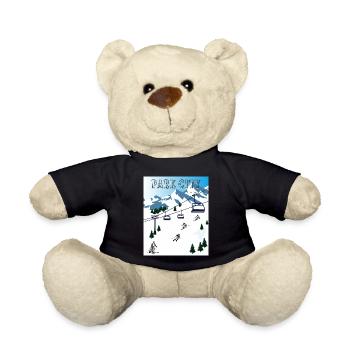 SKI USA Park City - Nounours - noir - Devant