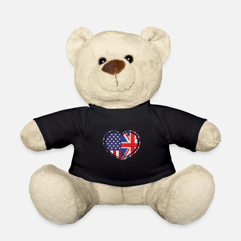 Royaume-Uni États-Unis - Nounours - noir