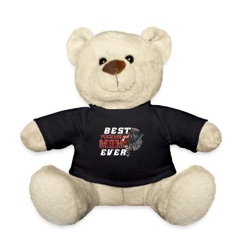 Eishockey-spieler Lustiger Eishockey-team-tormann - Teddy - Schwarz - Vorne