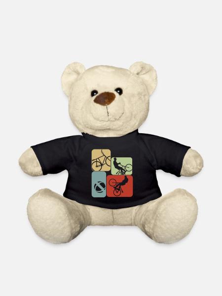 Radball Retro Radballer - Teddy - Schwarz