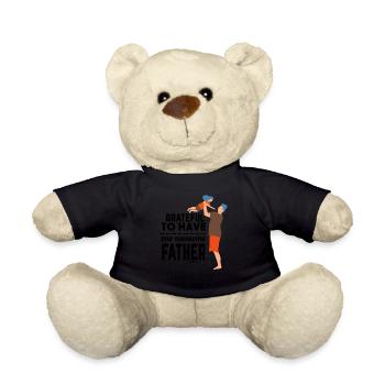 Vatertagsgeschenk für einen tollen Papa - Teddy - Schwarz - Vorne