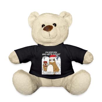 WEIHNACHTEN GLÜHWEINDURST - Teddy - Schwarz - Vorne