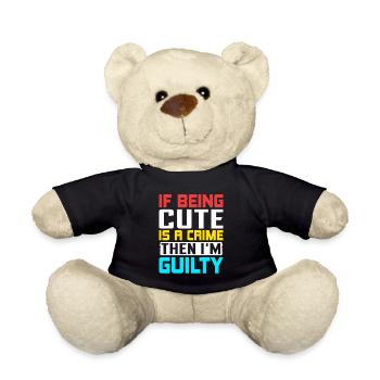 Coupable - Kripo Polizei Kriminaltechnik - Nounours - noir - Devant