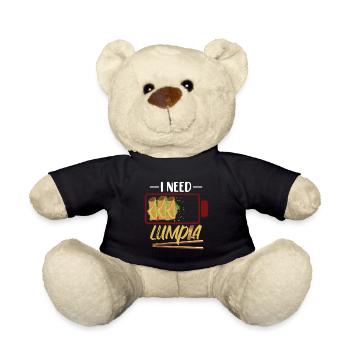 J’ai besoin de Lumpia Philippines - Nounours - noir - Devant