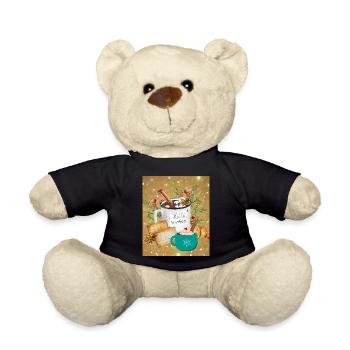 Gourmet winter - Teddy Bear - black - Front