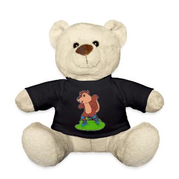 Eichhörnchen Inline skating Inline skates - Teddy - Schwarz - Vorne