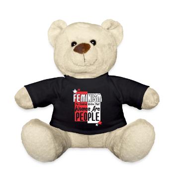 Feminism The Radical Notion - Teddy Bear - black - Front
