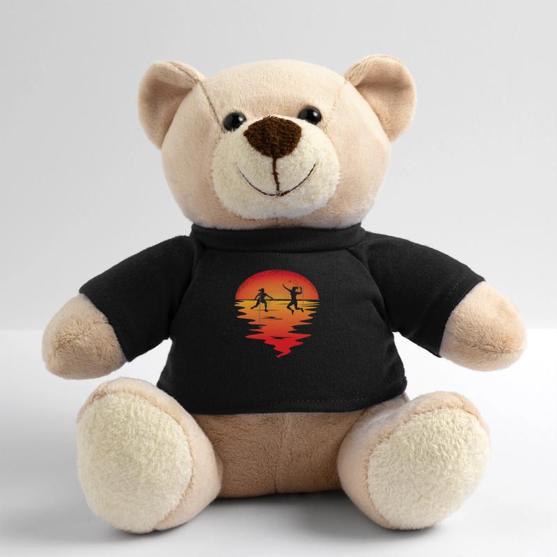 Badminton Player Gift Idea Design Teddy Bear