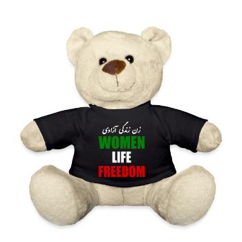 Women life freedom - Teddy - Schwarz - Vorne