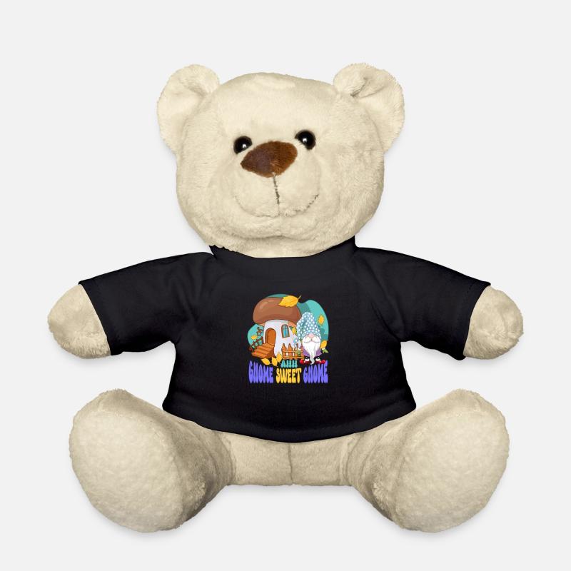 Gartenzwerge Gnome Lover Funny Gnome Gardening - Teddy - Schwarz