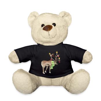 Rentier - Teddy - Schwarz - Vorne