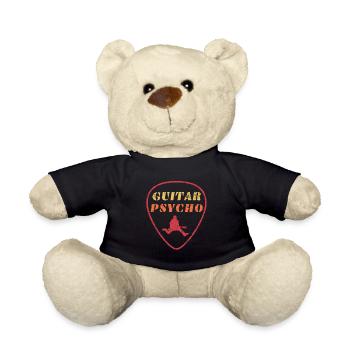 Gitarre Psycho - Teddy - Schwarz - Vorne