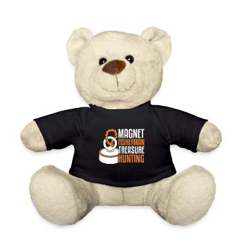 Magnetfischer Magnetangeln Schatzsuche - Teddy - Schwarz - Vorne