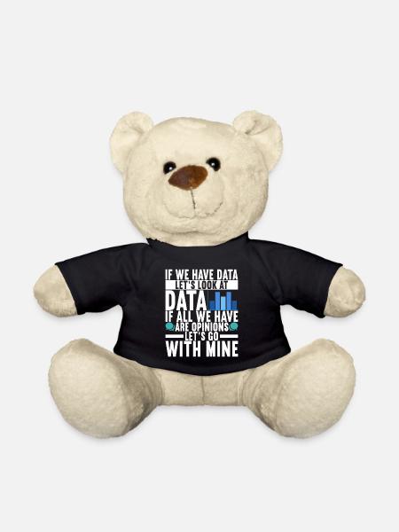 Data Scientist Data Analyst - Teddy Bear - black