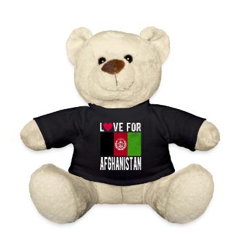 Afghanistan Souvenir - Teddy - Schwarz - Vorne