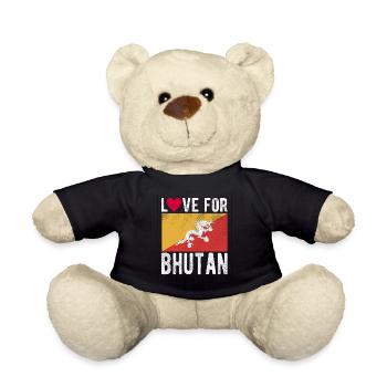 Souvenir du Bhoutan - Nounours - noir - Devant