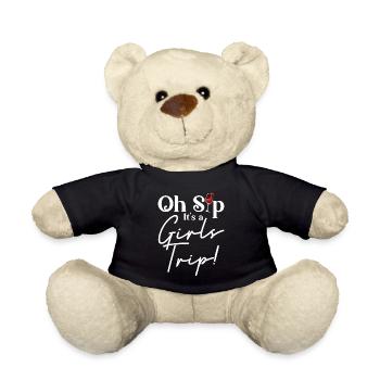 Oh Sip Its A Grils Trip - Teddy - Schwarz - Vorne