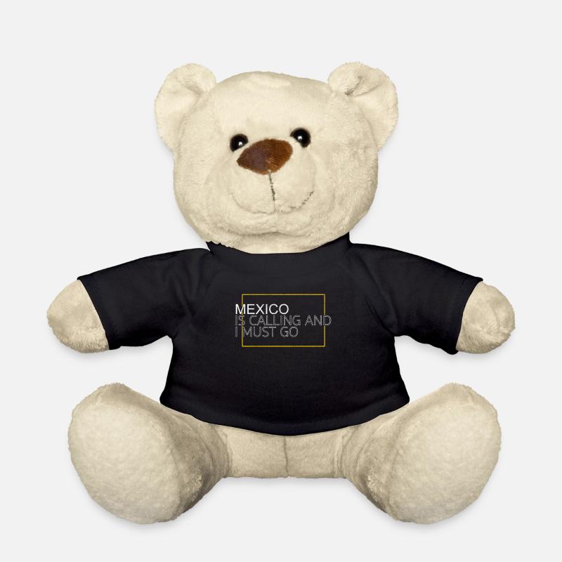 Mexiko Spruch - Teddy - Schwarz