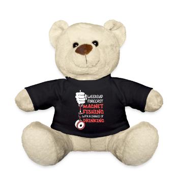 Magnetfischer Magnetangeln Schatzsuche - Teddy - Schwarz - Vorne