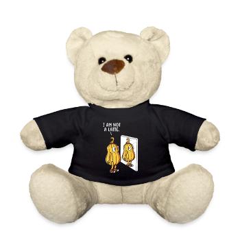 Kürbis Latte Liebhaber Kaffee Kürbis Gewürz Latte - Teddy - Schwarz - Vorne