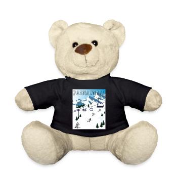 SCHI FAHREN PAZNAUNTAL - Teddy - Schwarz - Vorne