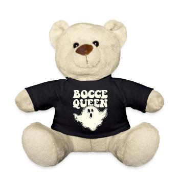 Bocce Queen Boules Bal Halloween Costume Boule - Nounours - noir - Devant