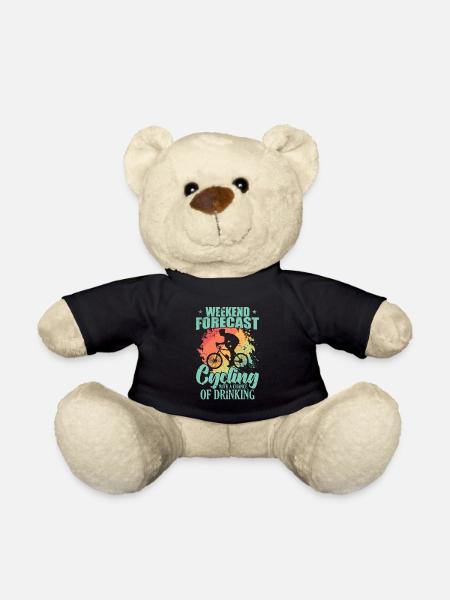 Weekend Forecast Cycling with Chance of Drinking - Teddy - Schwarz