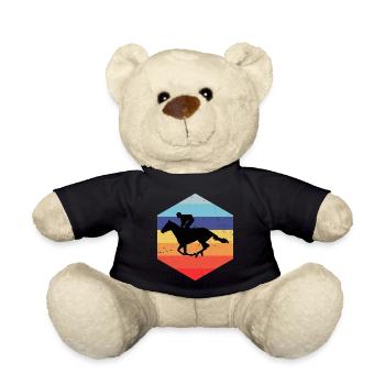 Dressour Damen Reiter Herren Rennreiten - Teddy - Schwarz - Vorne