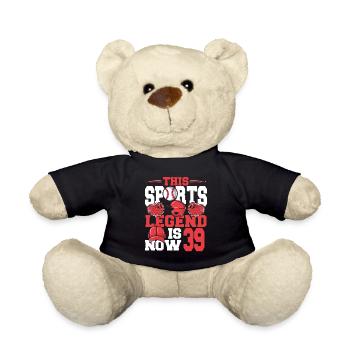 Cette légende du sport a maintenant 39 ans, match de baseball - Nounours - noir - Devant