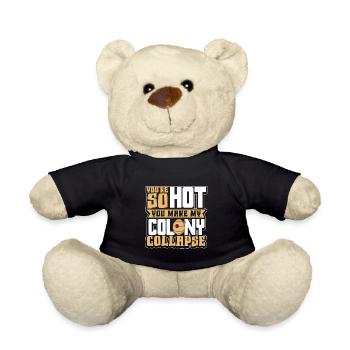 Honey Bee Beekeeping Beekeeper Honeybee Beekeeping - Teddy - Schwarz - Vorne