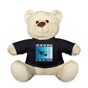 Das Leben Auf Dem Wasser Ist Für Mich Perfekt - Teddy - Schwarz - Vorne