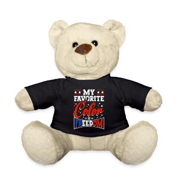 Meine Lieblingsfarbe Ist Freiheit - Teddy - Schwarz - Vorne