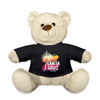 Santa Cruz Californie Summer Sun Palms Beach - Nounours - noir - Devant
