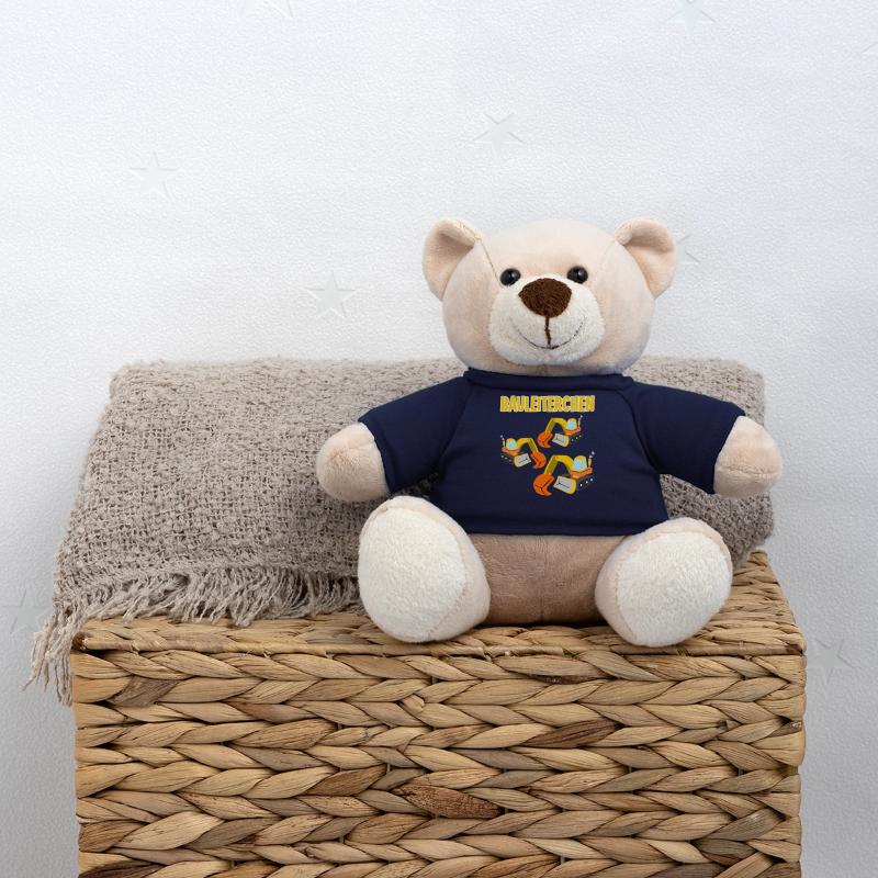 Bagger Baustelle Baggerfahrer Teddy