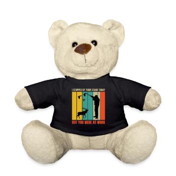 I was at your booth today but you were - Teddy Bear - black - Front