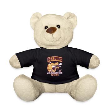 Honey Bee Beekeeping Beekeeper Honeybee Beekeeping - Teddy - Schwarz - Vorne