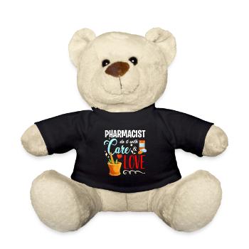 Pharmacy Technician Pharmacist Do It With Medicine - Teddy Bear - black - Front