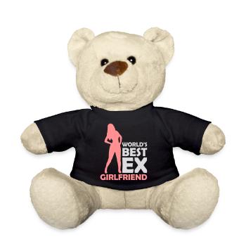 World's Best Ex Girlfriend - Teddy Bear - black - Front
