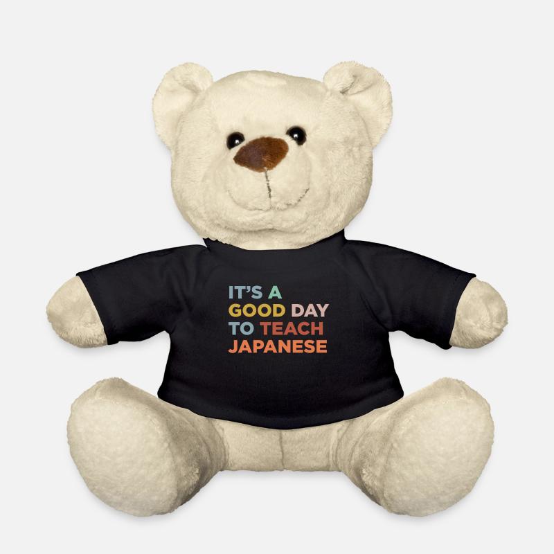 Professeur de japonais - Nounours - noir