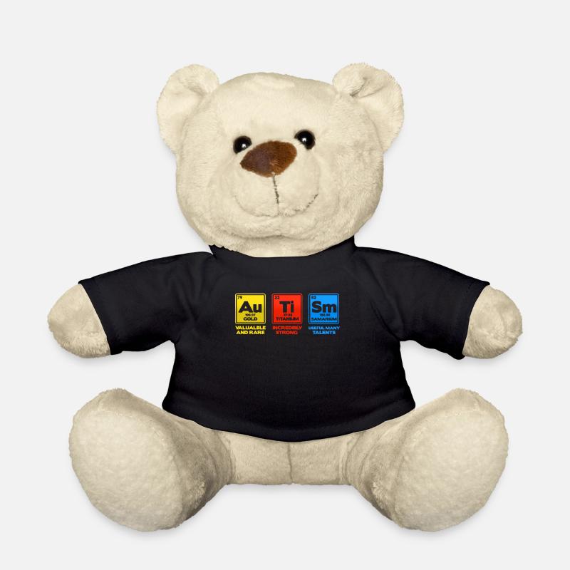 Autisme - Nounours - noir