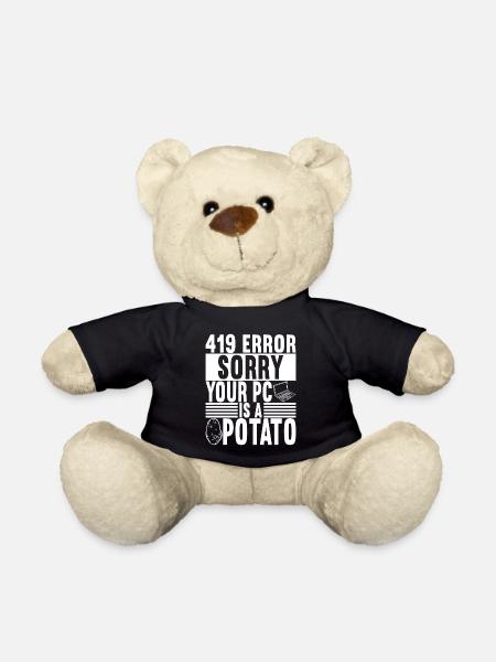 Programmierer Informatiker - Teddy - Schwarz