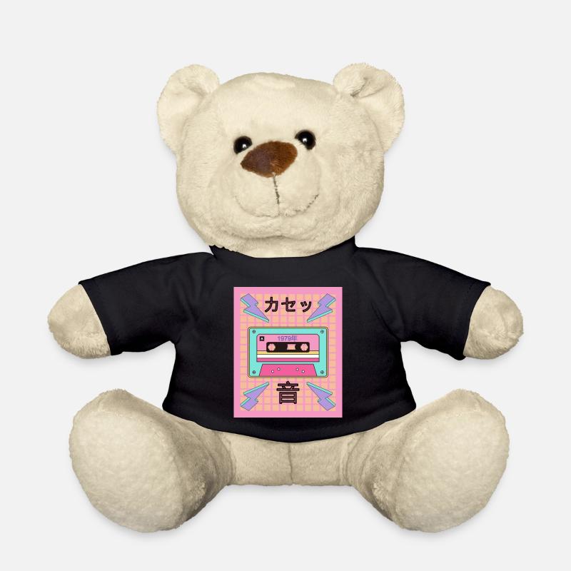 old cool music cassette - Teddy - Schwarz