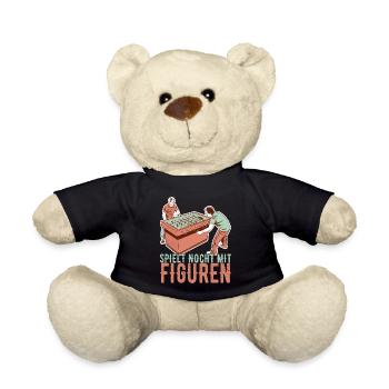 Tischfussball Tischkicker - Teddy - Schwarz - Vorne